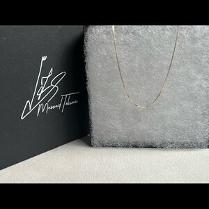 14k real gold 20” chain necklace perfect gift box chain necklace